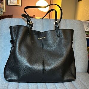 Michael Kors Black Tote with Structured Design